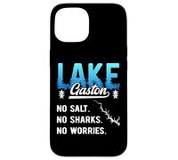 Vacanze al lago Gaston Fiume Roanoke Carolina del Nord Virginia Custodia per iPhone 15