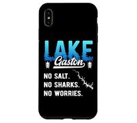 Vacanze al lago Gaston Fiume Roanoke Carolina del Nord Virginia Custodia per iPhone XS Max