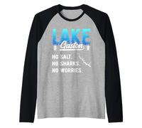 Vacanze al Lago Gaston Fiume Roanoke Carolina del Nord Virginia Maglia con Maniche Raglan