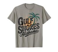Vacanze estive in famiglia di Gulf Shores Alabama Beach Memories Maglietta