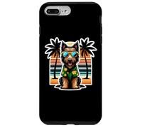 Vacanze estive per le vacanze estive del proprietario del cane Deerhound scozzese Custodia per iPhone 7 Plus/8 Plus