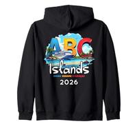 Vacanze in Crociera ABC Islands Aruba Bonaire Curacao 2026 Felpa con Cappuccio