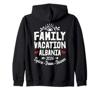 Vacanze in Famiglia Albania 2026 | Family Travel Squad Felpa con Cappuccio