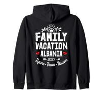 Vacanze in Famiglia Albania 2027 | Family Travel Squad Felpa con Cappuccio