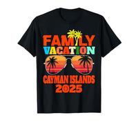 Vacanze in famiglia alle Isole Cayman 2025 Abbinamento familiare Maglietta