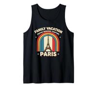 Vacanze in Famiglia Francia Parigi Torre Eiffel Viaggio Canotta