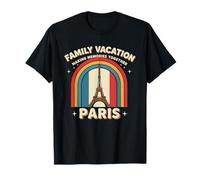 Vacanze in Famiglia Francia Parigi Torre Eiffel Viaggio Maglietta