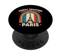 Vacanze in famiglia Francia Parigi Torre Eiffel Viaggio PopSockets PopGrip Adesivo