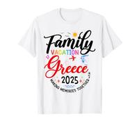 Vacanze in famiglia Grecia 2025 Vacanze in Europa corrispondenti 2025 Maglietta