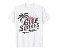 Vacanze in famiglia Souvenir estivi Gulf Shores Alabama Maglietta