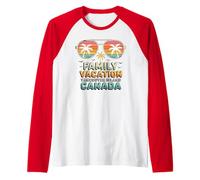 Vacanze per la Famiglia Isola di Vancouver Canada Maglia con Maniche Raglan