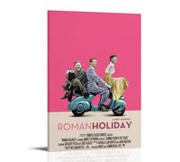 Vacanze romane Poster impermeabili da parete, stampa domestica, a prova di umidità, facile da installare e resistente allo sbiadimento, stile cornice, 20 x 30 cm