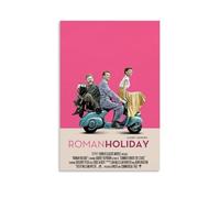 Vacanze romane Poster impermeabili da parete, stampa domestica, a prova di umidità, facile da installare e resistente allo sbiadimento, senza cornice, stile 50 x 75 cm