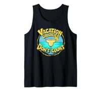Vacation Calories Don't Count Funny Travel Food Quote Canotta