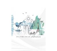 Vacation Planner Checklist: 8 Trips, 14-Day Itinerary Journal, Bucket Checklist, Budget Plan, Packing List, Notes, Travel Reflection and More