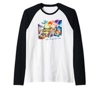 Vacation progetta il tuo viaggio la tua storia Maglia con Maniche Raglan