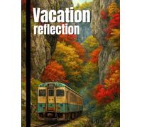 Vacation Reflection Journal: Autumn Train Gorge Travel Notebook for Trip Memories, Adventures & Journey Documentation | 120 Pages Lined Fall Foliage ... Train Enthusiasts & Wanderlust Seekers
