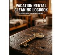 Vacation Rental Cleaning Logbook: Airbnb Host Inventory Tracker, Turnover Checklist, and Maintenance Record Book