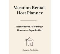 Vacation Rental Host Planner: Reservations, Cleaning, Finances and Property Management