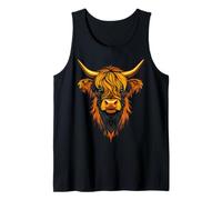 Vacca Highlander Mucca Highland Cow Allevatore di Bestiame Canotta