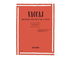 VACCAJ - NICOLA VACCAI LIBRO MEZZO SOPRANO O BARITONO + CD