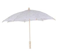 Vacchetti 0223940000 Ombrello Pizzo Traforto Bianco, Medio