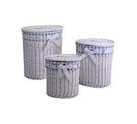 Vacchetti Giuseppe 1920320000 Carrello, Vimini, Bianco, Medio