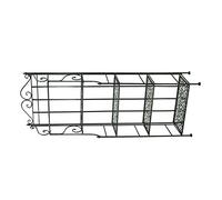 Vacchetti Scaffale in metallo Jessica nero a 5 piani cm60x28h180