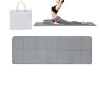 VACE YOGA MAT - MATTO PORTATILI PORTABILI NON SLIP | ESERCIZI ASSERVATI da 6 mm PAD | Tappetino da yoga pieghevole resistente alla lacrime con borsa per lo stoccaggio per esercizio di allenamento in s