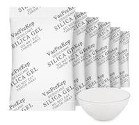 VacFreKep 20 grammi 75 bustine di Gel di Silice Essiccante Umidità Assorbitore,M