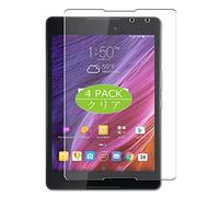 VacFun 4 Pezzi Pellicola Protettiva, compatibile con Asus ZenPad 3 8.0 Z581KL / ZenPad Z8 ZT581KL 8" Screen Protector Protezioni Schermo (Non Vetro Temperato) NuovaVersione
