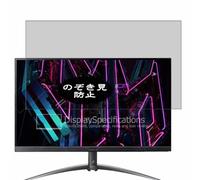 VacFun Pellicola Privacy, compatibile con Acer Predator XB273 Z3bmiiprx XB273Z3bmiiprx 27" Monitor Screen Protector Protezioni Schermo Antispy (Non Vetro Temperato)