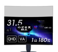 VacFun Pellicola Privacy, compatibile con Dell ALIENWARE AW3225DM 31.5" Monitor Screen Protector Protezioni Schermo Antispy (Non Vetro Temperato)