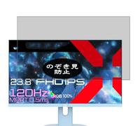 VacFun Pellicola Privacy, compatibile con JAPANNEXT JN-IPS238G120F-BB 23.8" Monitor Screen Protector Protezioni Schermo Antispy (Non Vetro Temperato)