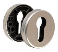 Vachette assa abloy Rosone rotonda in acciaio inox - Chiave I - LC - Venduto da 2 - Vacchetta