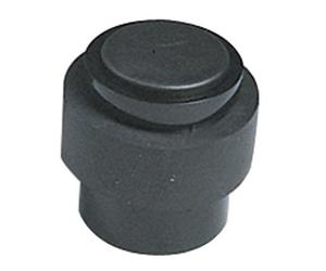 Vachette Fermaporta 3737-C - Uso su porta interna, buona forza di ritenuta, corpo in poliammide, nastro ammortizzatore in elastomero che assorbe gli urti, incluse viti e tasselli, nero