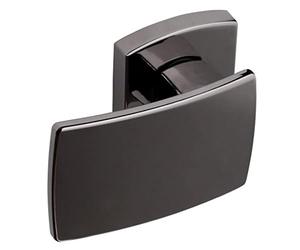 Vachette Muze - Set di maniglie per porta su rosone - Versione chiave I per porta cuscinetto - facile da applicare - in Zamak - viti esterne invisibili - Cromo Velluto - Garanzia 10 anni