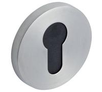 Vachette Set di rosette quadrate Ø 52 mm ROSACES MUZE, ARTIS, SCULPT - Chiave I per porta d'ingresso, cantina, ufficio, garage - fissaggio invisibile - garanzia 10 anni - in acciaio inossidabile