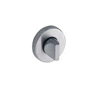 Vachette Set di rosette rotonde Ø 52 mm ROSACES LINOX LAGON - Condanna per porta del bagno e WC - Fissaggio invisibile - Garanzia 10 anni - in acciaio inossidabile