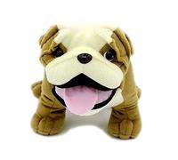 VACHICHI Peluche da 30 cm Bulldog Inglese, Cane di Peluche, Adorabile Cucciolo Giocattolo per Tutte Le Persone