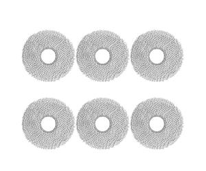 VACKING 6 Panni per Mop Compatibili per Xiaomi X20+ / X20 Max, per Dreame L10s Ultra Gen 2 / L10s Pro Ultra Heat / L10 Prime / L40 Ultra / X40 Ultra Completo, per Roborock Saros 10R / Qrevo Series