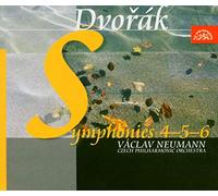 Czech Philharmonic Orchestra Symphonies Nos. 4 - 6 (Neumann, Czech Po) (CD)