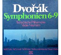 Vaclav Neumann & Die Tschechische Philharmonie - Dvorak: SYMPHONIEN 6-9 (Nr.6 D-dur, Nr.7 d-moll, Nr.8 G-dur, Nr.9 e-moll "Aus der Neuen Welt") [Vinyl Schallplatte] [4 LP Box-Set]
