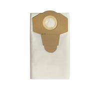 Vacmaster 951319 15L-16L - Sacchetti di filtrazione standard per aspirapolvere e aspiratori di polvere a umido e secco, confezione da 5, colore: bianco