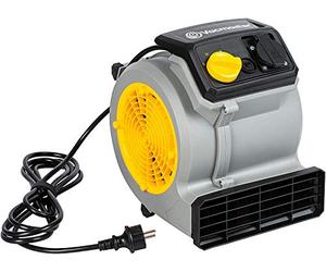 Vacmaster AM1202-03, Air Mover 124Watt 3livello Ventilatore Essiccatore della Moquette Raffreddamentare, Ventilazione, Essiccazione e Ripristino Danni All'Acqua