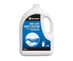 Vacmaster Formula Spot e Stain | Per i Tuoi Per la vostra tappezzeria, Tappeti e Moquette 2 Litro Formula Pulente Utilizzare con Spotclean