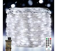 Vacoulery Stringa Luci LED, 18M 150LEDs Luci Fatate Impermeabile, 8 Modalità Lucine LED Decorative con Spina, Filo Luci LED per Natale, Halloween, Matrimonio, Feste, Decorazioni Interne Esterne