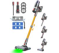 VACTechPro 60min/40kPa Aspirapolvere senza fili Potente V15MOPX Aspirapolvere lavapavimenti,8 in 1 Scopa Elettrica Senza Fili,rimuovere facilmente le macchie