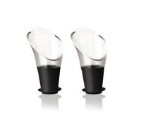 Vacu Vin 18540612 - Utensile da bar per vino, in vetro, nero