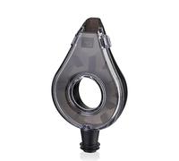 Vacu Vin Vacuvin Wine Aeratore per Vino, Plastica, Grigio, 3.2 X 8 X 15.6 Cm